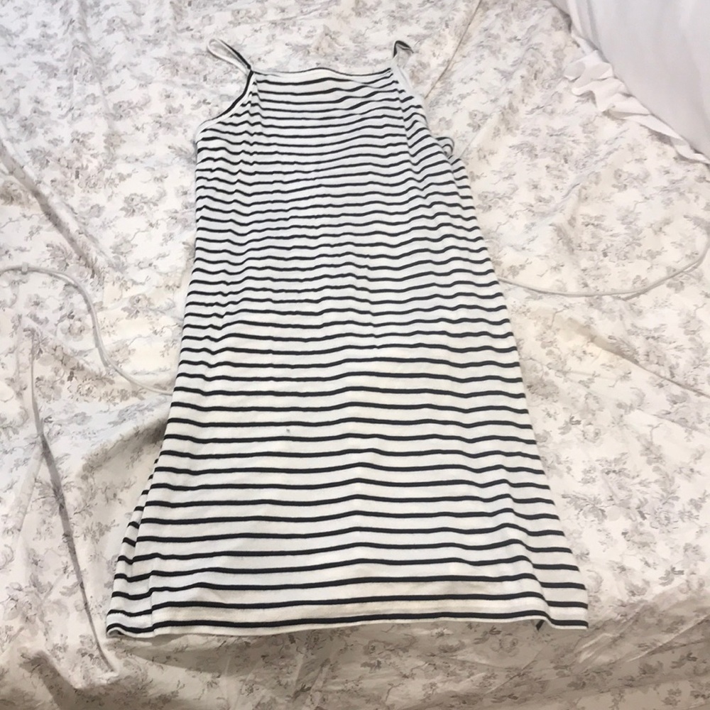 LA HEARTS striped body con dress